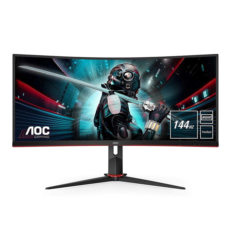 AOC AOC CU34G2X 34” Ultra Wide 144Hz zakrivljeni gaming monitor image