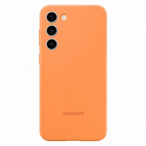 Samsung silikonska maska za S23+, narandzasta slika 2