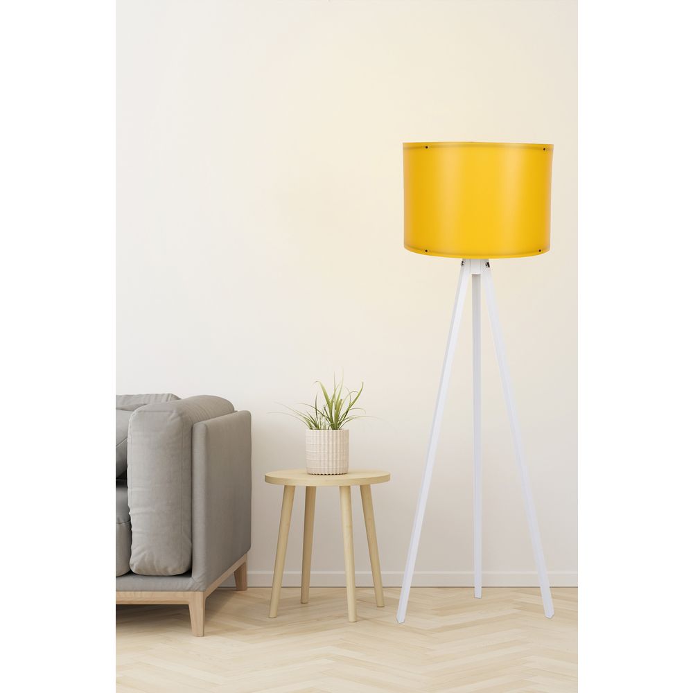 Stojeća lampa '107 Yellow White' u žuto-bijeloj boji slika 2