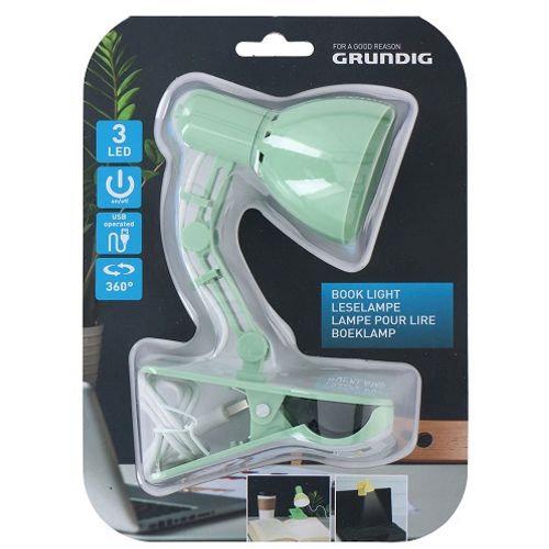 Grundig Lampa za Knjigu 3LED Green slika 3