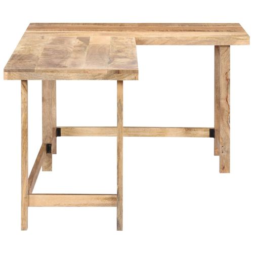 Radni stol od masivnog drva manga 180 x 120 x 76 cm slika 3