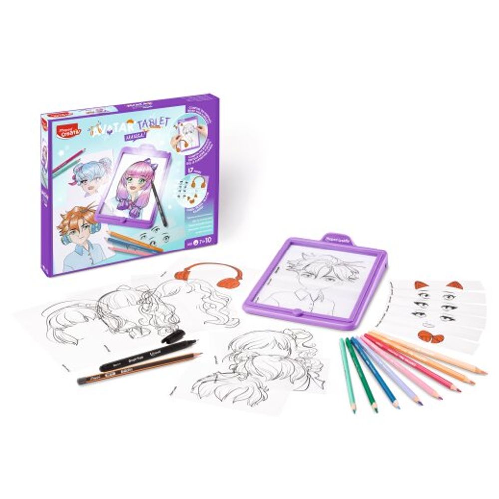 Maped set Avatar Tablet Manga - Drawing Machine - Mapped Creative slika 2