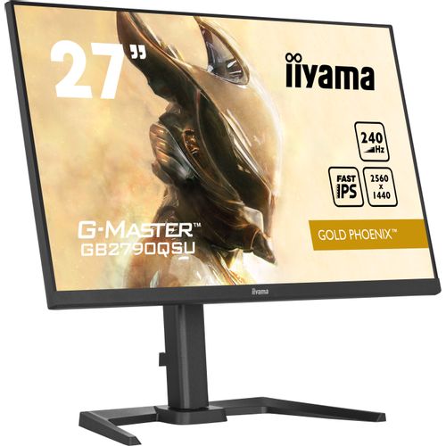 IIYAMA Monitor LED GB2790QSU-B5 GAMING 27inch 240Hz Fast IPS, matte finish 2560 x 1440 @240Hz 400cd 1ms HDMI DP USB Full ERGO slika 1