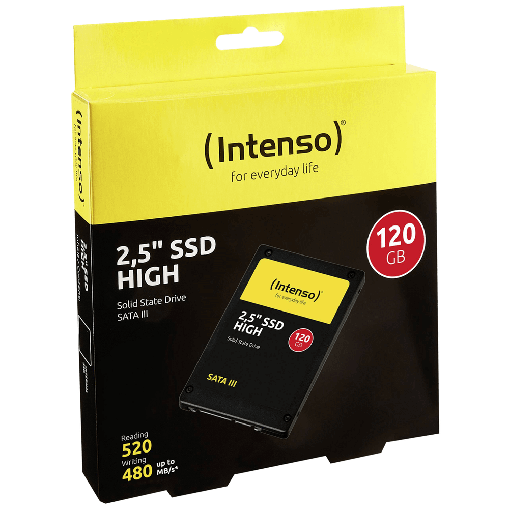 (Intenso) SSD Disk 2.5", kapacitet 120GB, SATA III High - SSD-SATA3-120GB/High slika 1