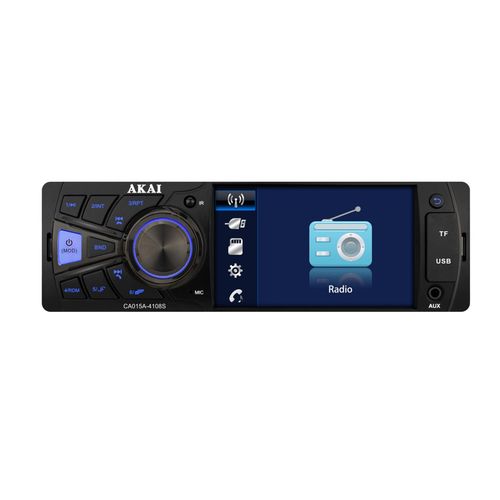 AKAI auto radio, FM, AM, 4" TFT, BT, HandsFree, SD, USB, 4x25W, ISO CA015A-4108S slika 3