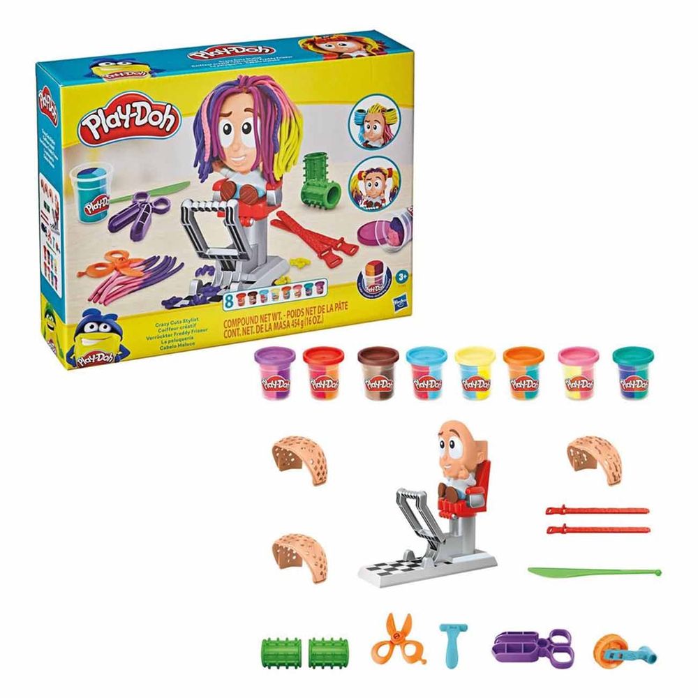 Play-Doh Set za uređivanje kose slika 2