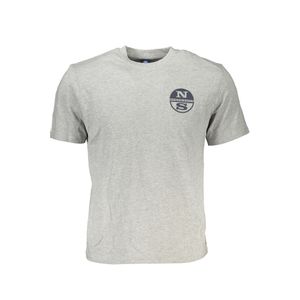 NORTH SAILS MEN'S SHORT SLEEVED T-SHIRT GRAY