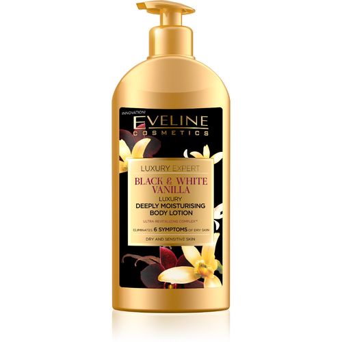 Eveline Luxury Expert black&white vanilla losion za tijelo 350ml slika 1