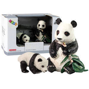 Kolekcionarske figurice gladna panda s bebom