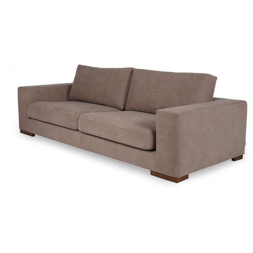 Nplus - Brown Brown 3-Seat Sofa slika 3