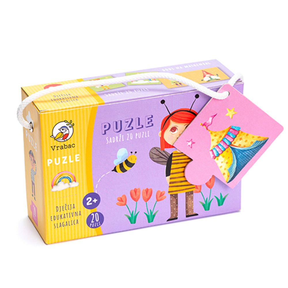 Vrabac Toddler, puzle Maskenbal slika 3