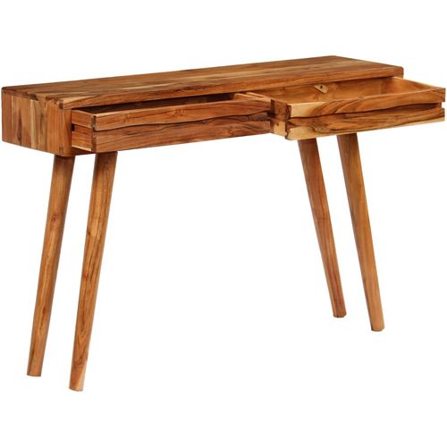 Konzolni stol od masivnog bagremovog drva 118 x 30 x 80 cm slika 4
