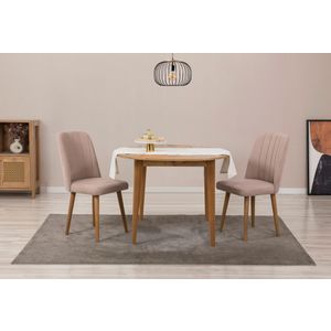 Set trpezarijskog stola i stolica Vina 0900 - Atlantic Pine