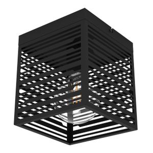 Eglo Stropna Lampa 'Piedritas' E27, Crna