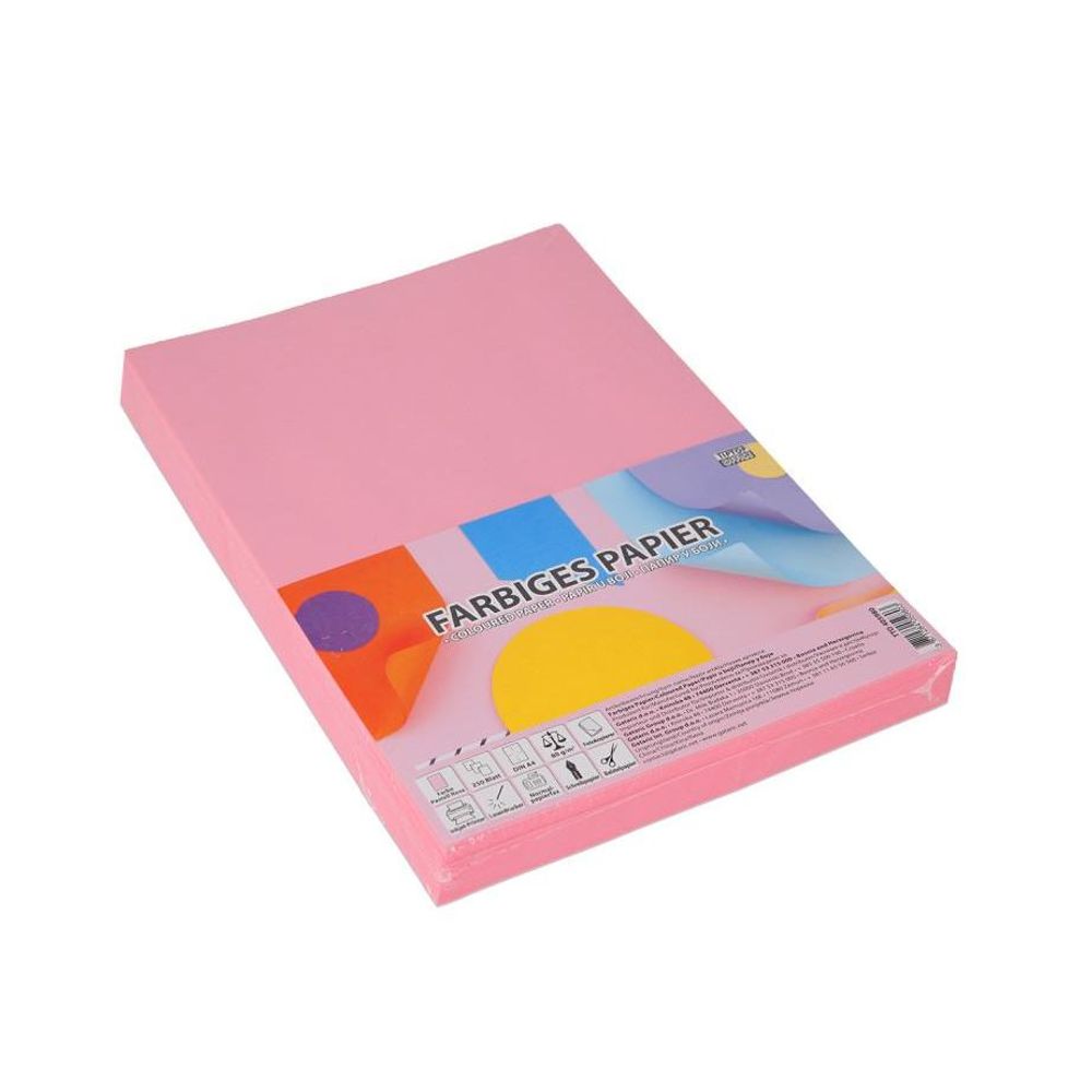 TipTop Office Papir u boji A4 250/1, pastel roza slika 2