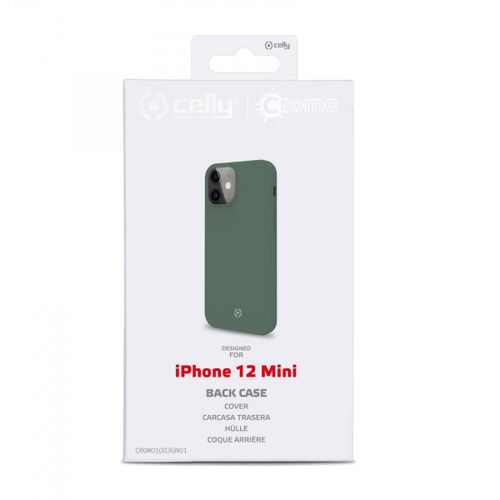 CELLY Futrola CROMO za iPhone 12 MINI u ZELENOJ boji slika 3