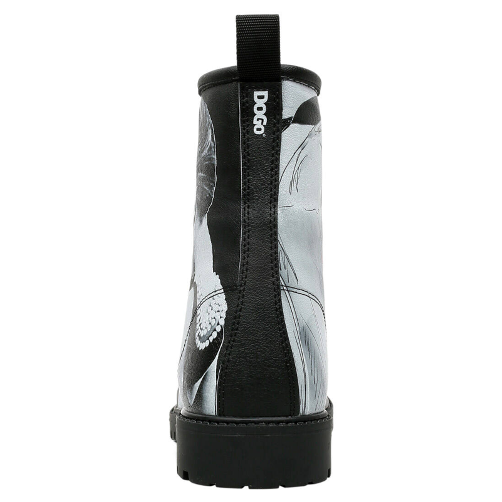 DOGO Duboke čizme Long Boots Go Back to Being Yourself - Crne slika 6