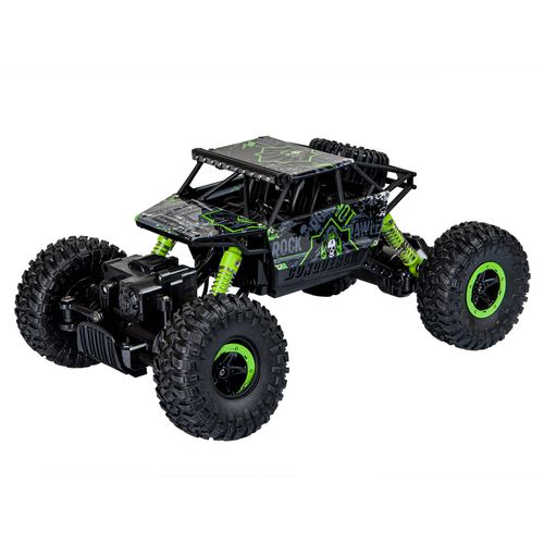 Rock Crawler auto na daljinsko upravljanje 1:18 crno-zeleni slika 1