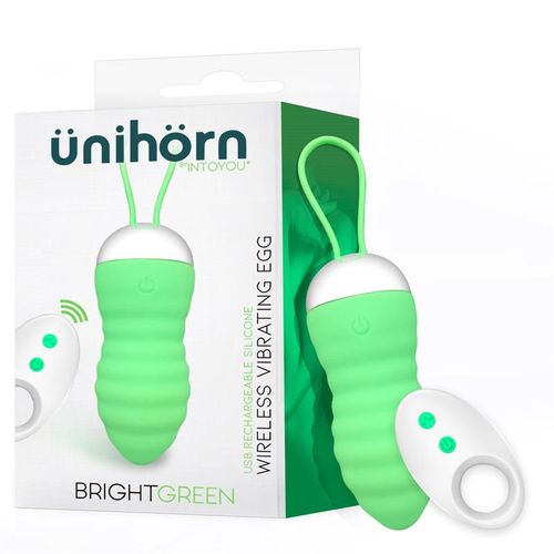 Unihorn Brightgreen Egg vibrator slika 1