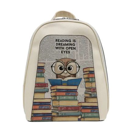DOGO Ženski ruksak Tidy Bag The Wise Owl