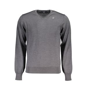 K-WAY MAN GRAY SWEATER