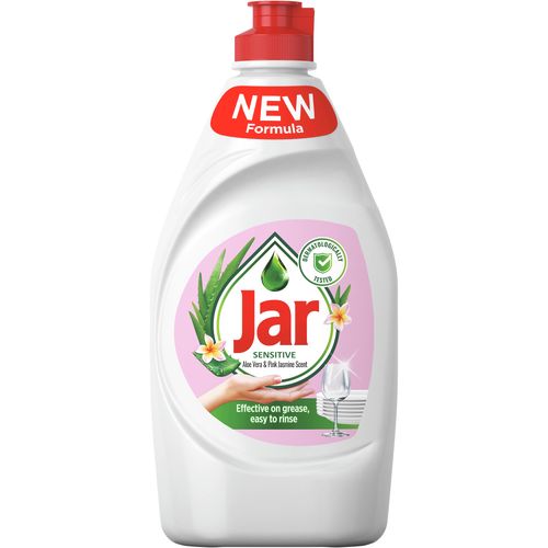 Jar Sensitive Aloe Vera & Pink Jasmine tekući deterdžent za pranje posuđa 450ml slika 1