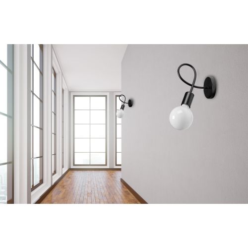 TOOLIGHT Zidna svjetiljka metalnA LOFT RAJ Crna 392199 slika 9