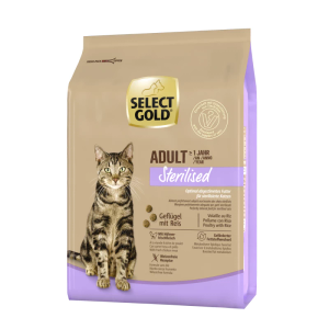 Select Gold Cat Sterilised Adult perad s rižom