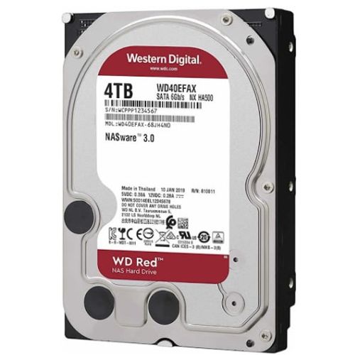 HDD WD 4TB WD40EFAX SATA3 256MB 64MB Red slika 2