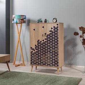 Višenamjenski ormarić "Multibox - 222" - boja: Sonoma hrast