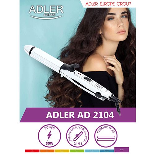 Adler glačalo za kosu AD2104 Hair straightener 2 in 1 slika 5