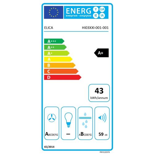 Elica kuhinjska napa TESLA ONE BL/F/83 PRF0120978A slika 6