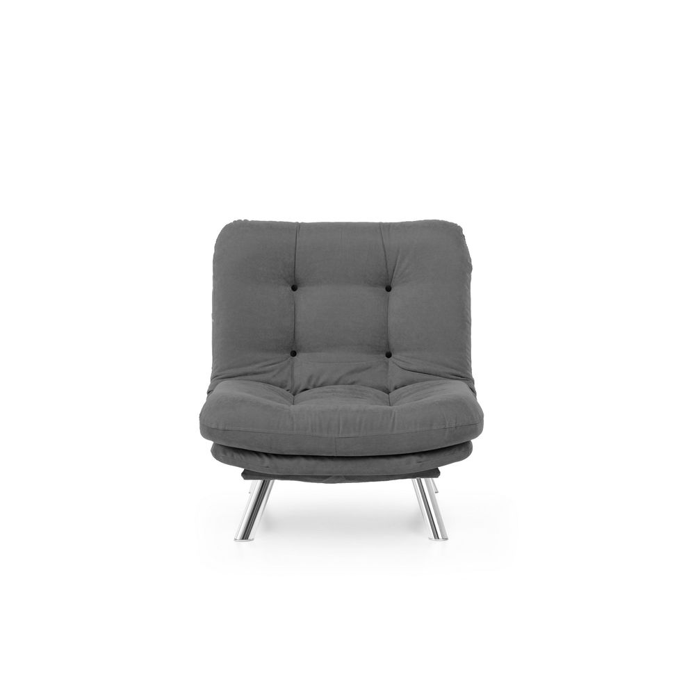 Solo Siva Jednosjedna Sofa slika 3