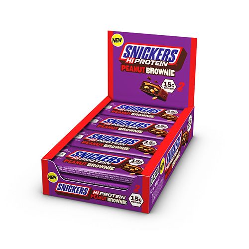 Mars Protein Snickers High Protein Bar - Peanut Brownie (12x50g) Milk Chocolate slika 1