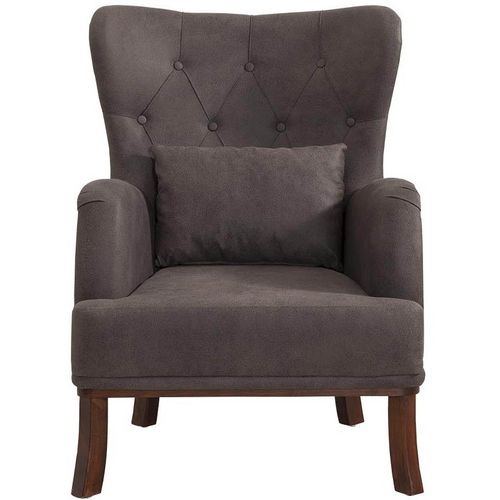 Marta - Anthracite Anthracite Wing Chair slika 4
