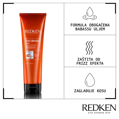 Redken Frizz Dismiss maska za kosu 250ml slika 6