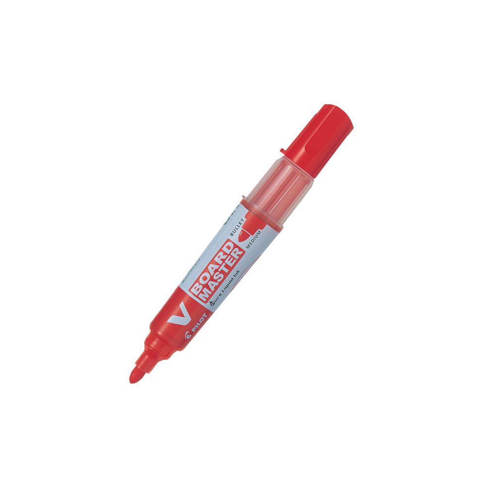 MARKER PILOT V BOARD MASTER OK.VRH CRVENI slika 1