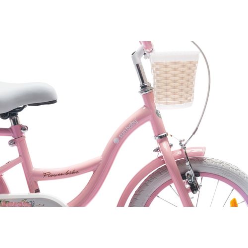 Dječji bicikl s dodacima Flower 14" rozi slika 5
