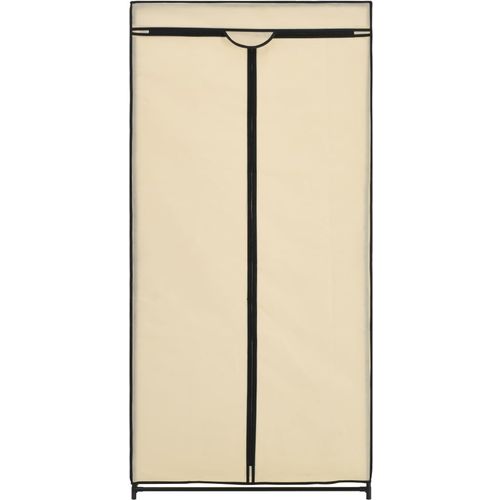 282439 Wardrobe Cream 75x50x160 cm slika 6