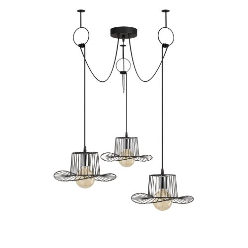 Tel - 6756 Black Chandelier slika 2