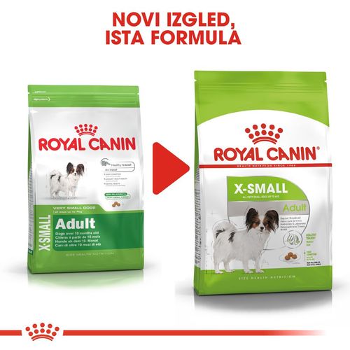 Royal Canin hrana za pse X-Small Adult 1.5kg slika 2