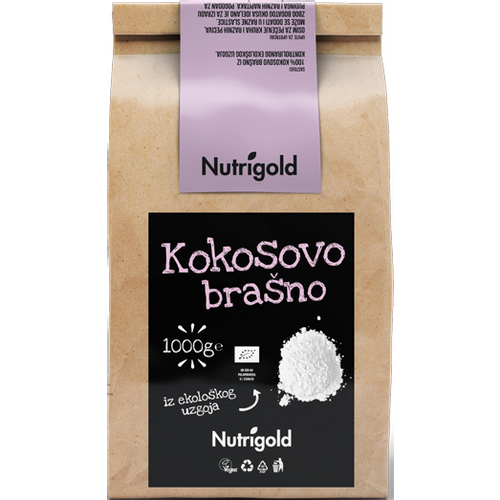 Nutrigold Kokosovo brašno - Organsko 1000g  slika 1