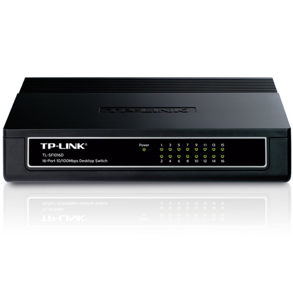 TP-LINK 16-portni switch 200Mbps, 10/100 Mbps, , RJ45 - TL-SF1016D slika 1
