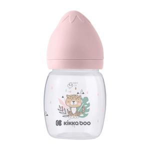 Kikka Boo Plastična flašica Savanna 180ml 0m+ Pink