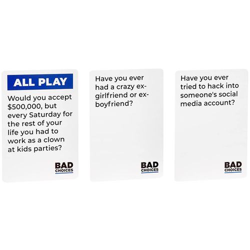 Bad Choices - Base game društvena igra za odrasle slika 4