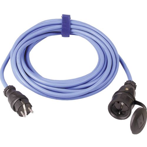 Strujni produžni kabel SIROX [ gumeni šuko utikač - gumena šuko utičnica] 16 A, plava, 10 m 644.110.06 slika 1