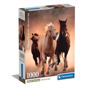 Clementoni Puzzle Trkaći konji 1000kom