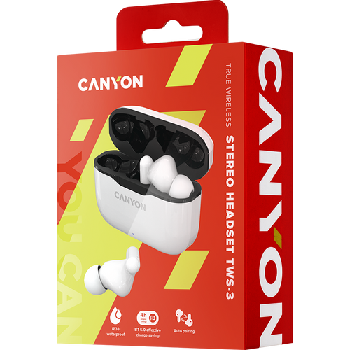 CANYON TWS-3 Bluetooth headset with microphone slika 7