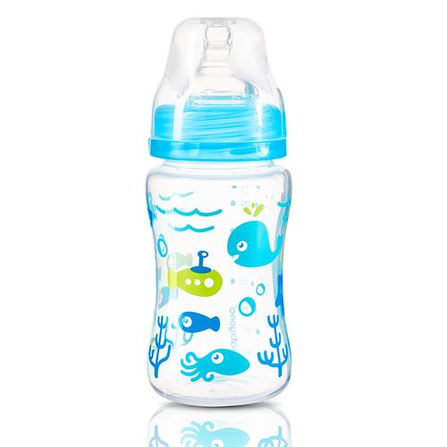 BabyOno Bočica antikolik 240 ml plava slika 9