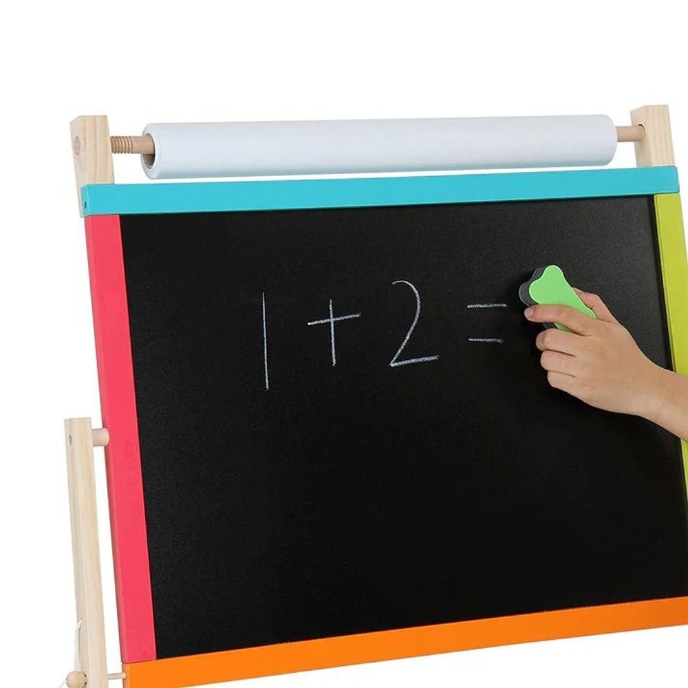 Kinder Home Drvena dvostrana tabla sa dodacima, Šarena slika 8